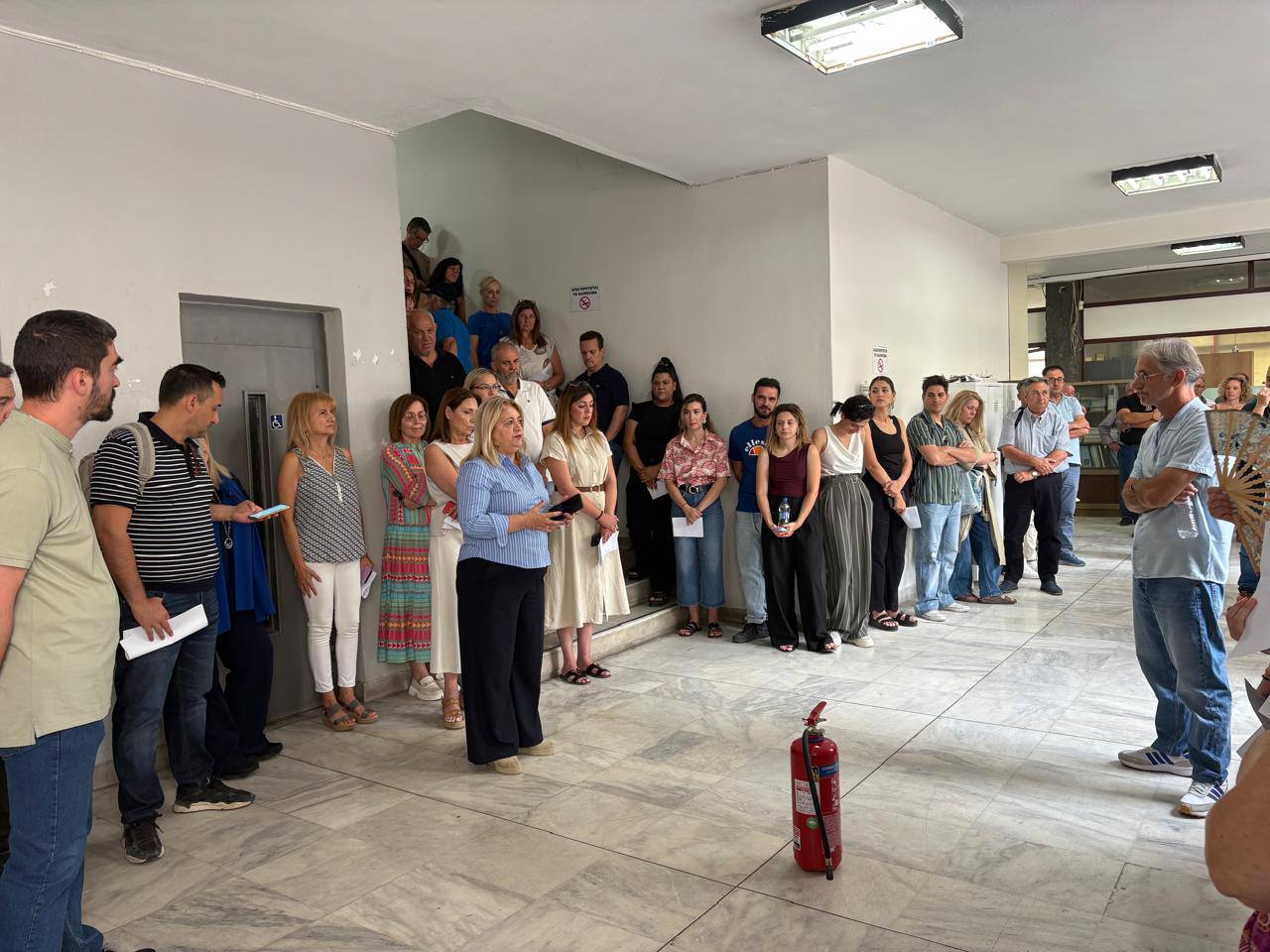 Επιτυχής άσκηση εκκένωσης και εκπαίδευση προσωπικού στην Περιφερειακή Ενότητα Τρικάλων